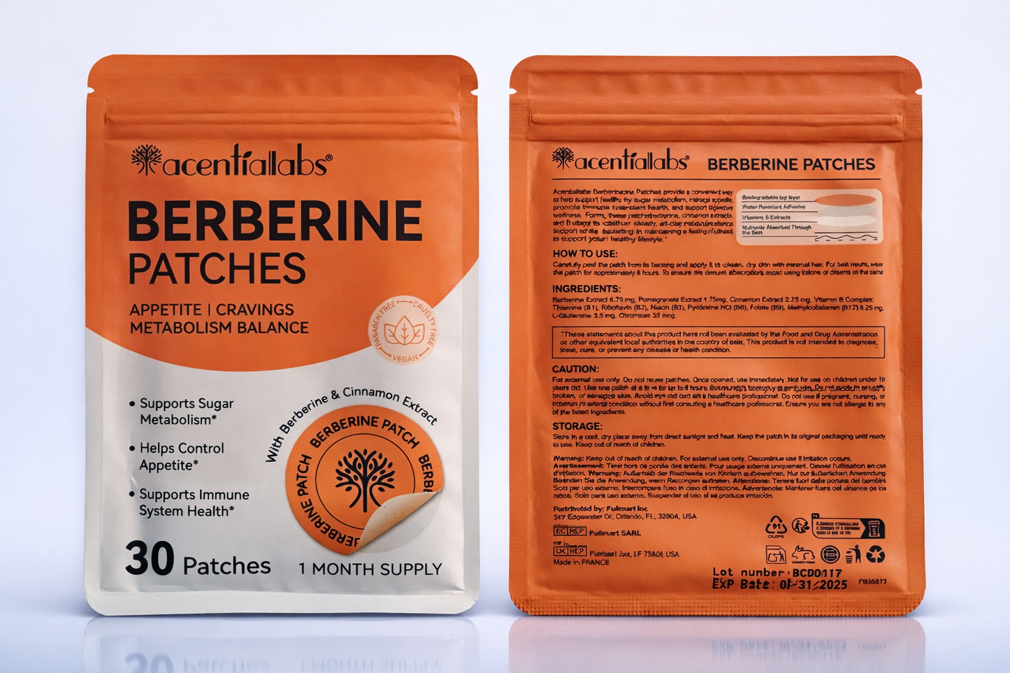 Berberine Patches